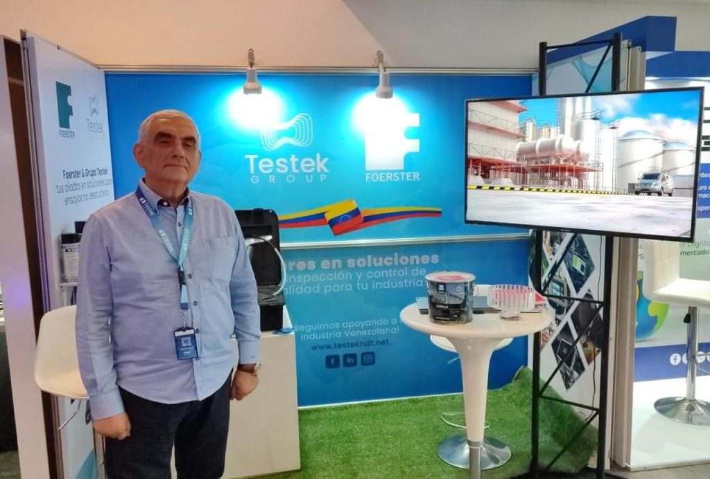 Ceo de Grupo Testek en la 4ta expo de petroleo industria y comercio 